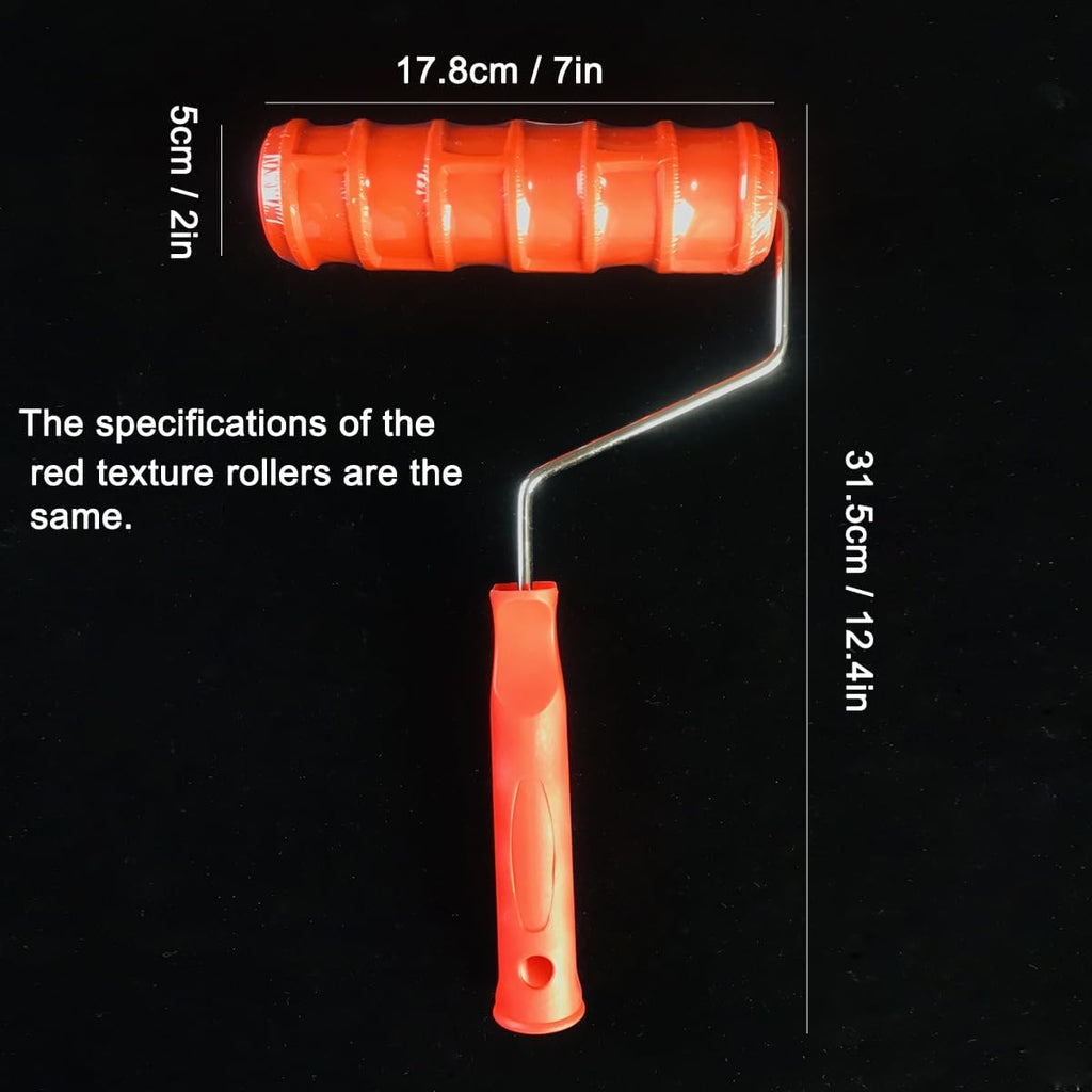 Paint Texture Roller for Walls – DIY Decorative Pattern Roller Tool