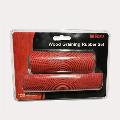 Wood Grain Graining Tool Set – Wall Paint Texture Roller Kit for DIY Wood Pattern Painting