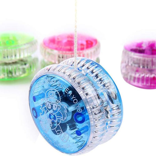 LED Light Up YoYo Toy for Kids – Colorful Flashing Spinning Yo-Yo Fun Toy